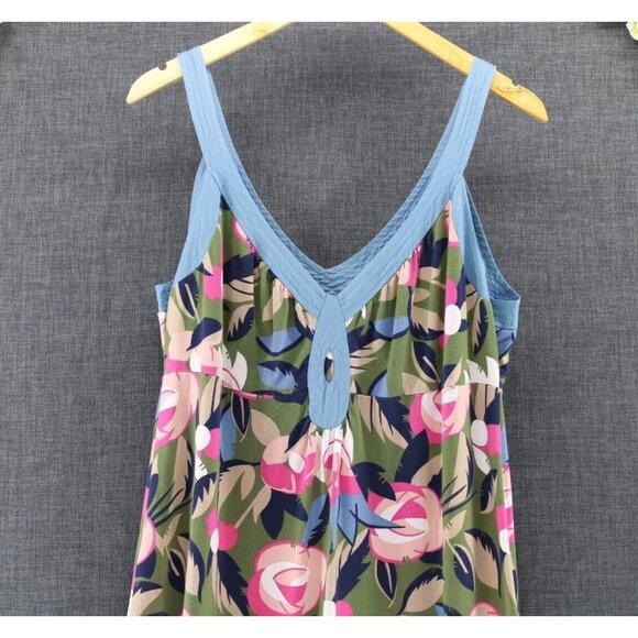 Boden Women's Sleeveless V-Neck Maxi Floral Maxi Dress Sz 16L - Picture 3 of 6